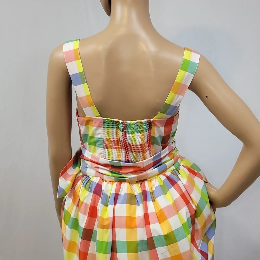 Christopher John Rogers  for Target Plaid Wide Strap Dress - Picture 4 of 16